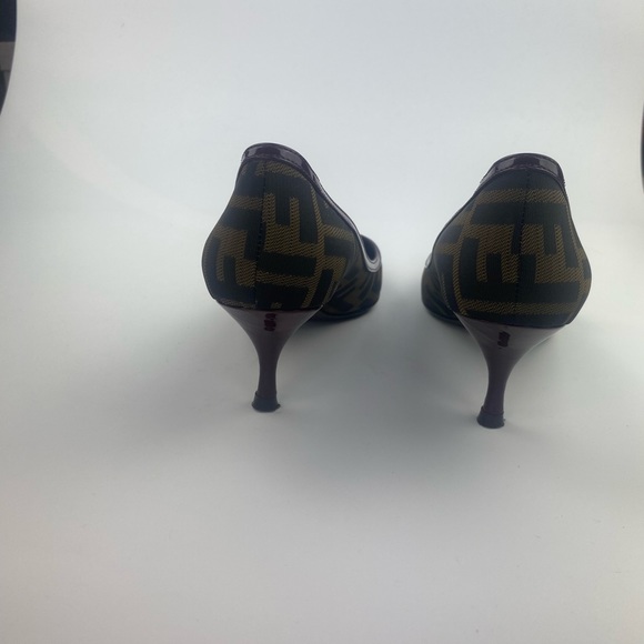 Fendi Monogram Kitten Heels - Picture 5 of 10